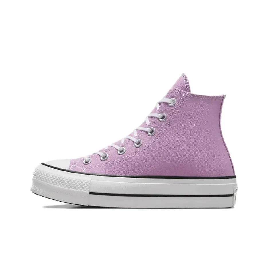 Конверс All Star Lift High Топ Кеды Женские Фиолетовый
