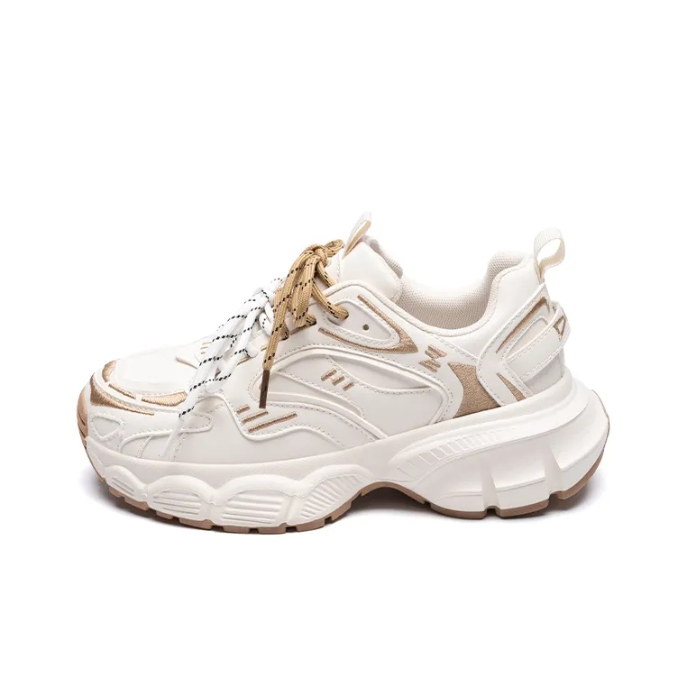 ZHR Платформа Обувь Износостойкая и Легкая Низкий Топ Толстая Подошва Кроссовки Женские