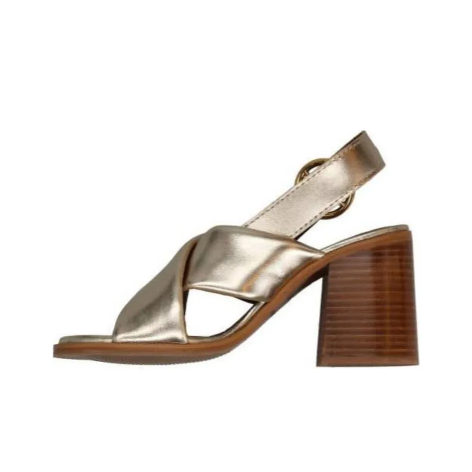 See By Chloe Strap Sandals Women's Gold