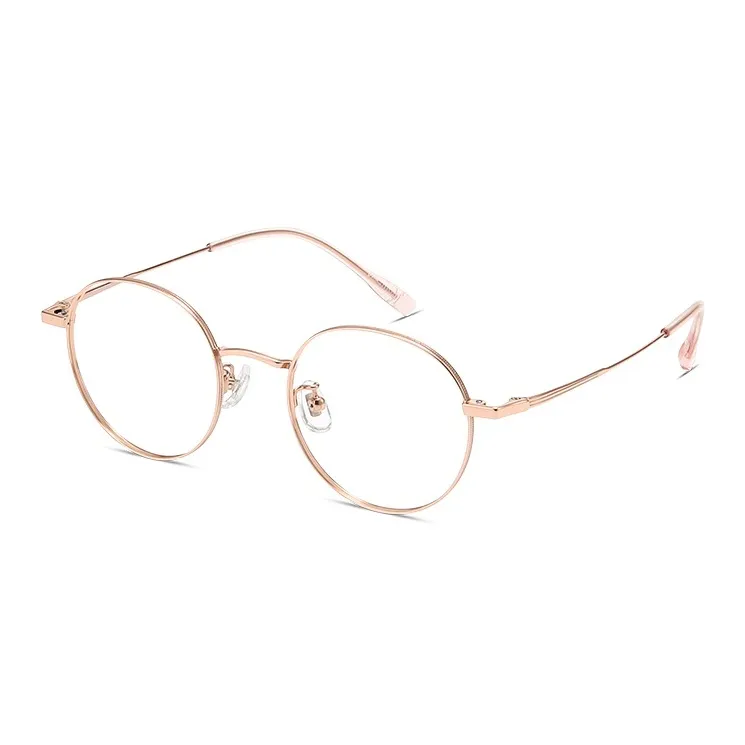 LOHO Сплав β-титан Круглые Оправы для очков Женские