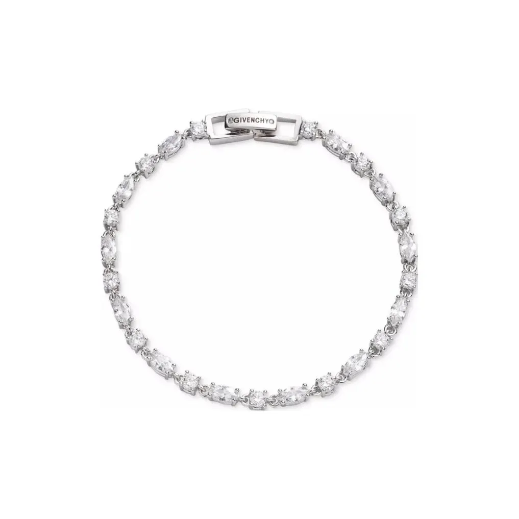 GIVENCHY Mixed Metal Bracelets Unisex Silver