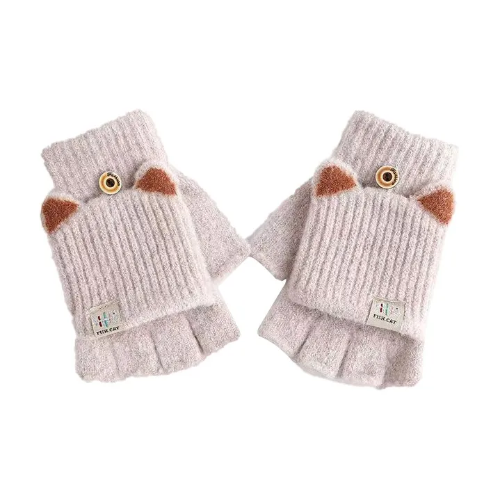 JKEM Cotton Knit Перчатки Унисекс