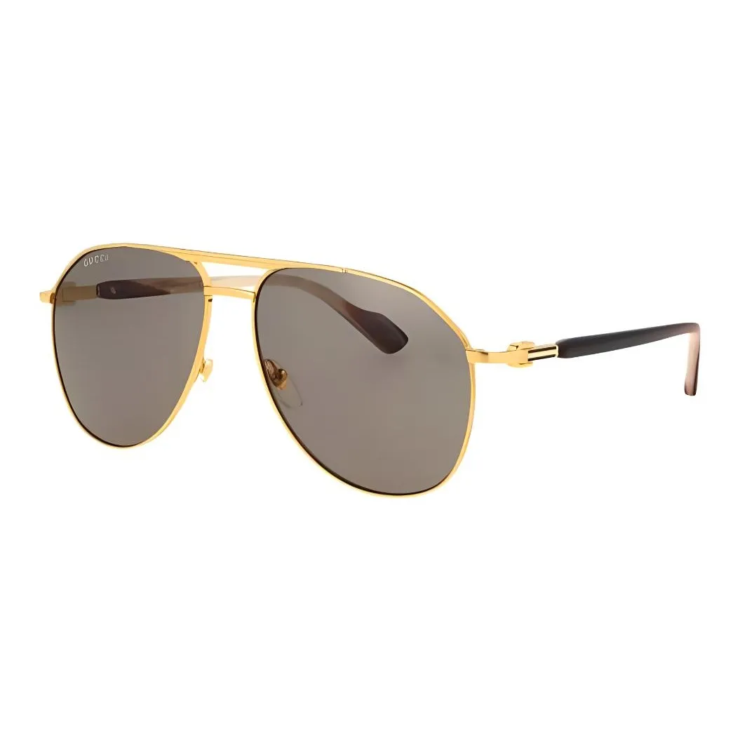 GUCCI Aviator Frame Sunglasses