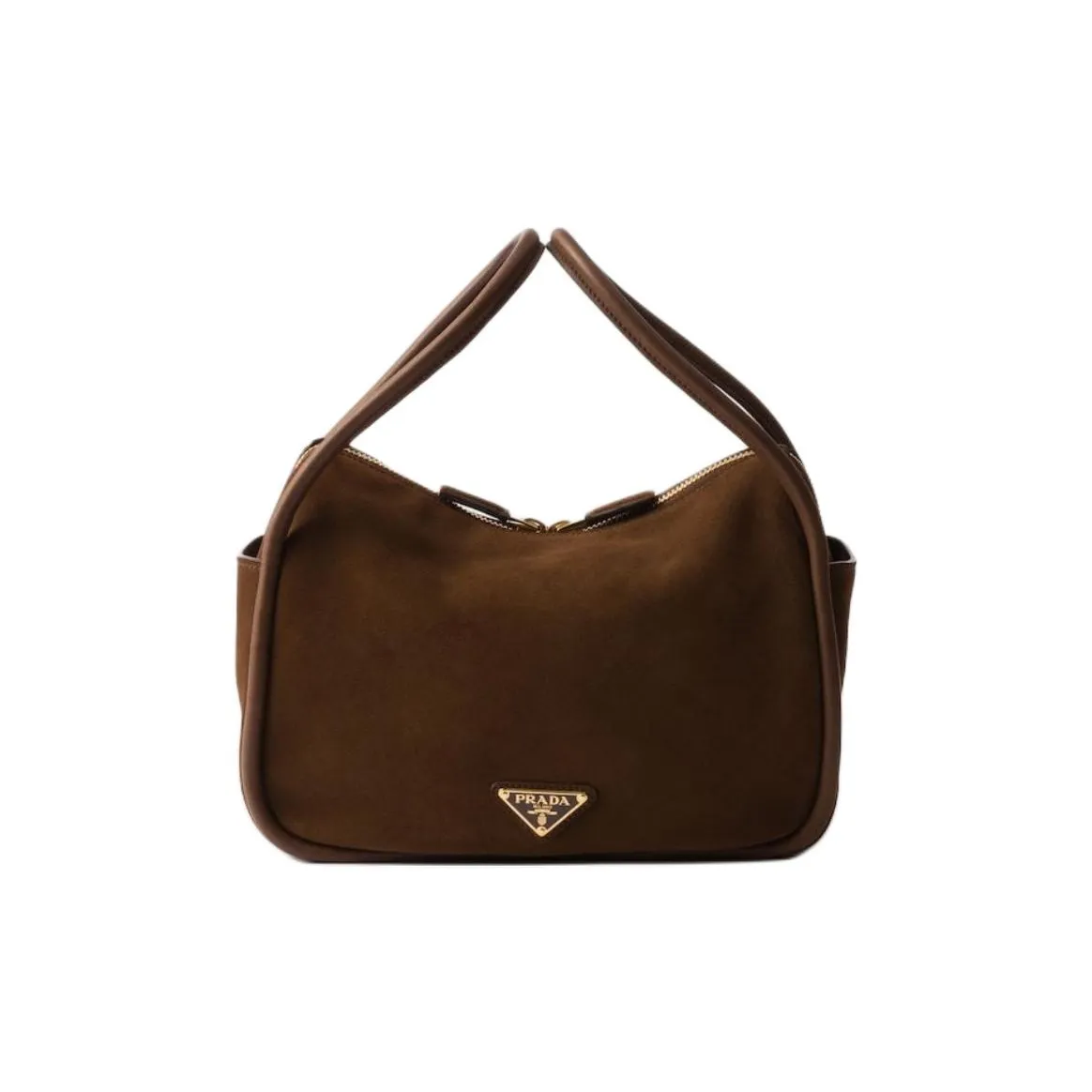 PRADA Leather Shoulder Bag, Crossbody Bag, Handbag Women's Cocoa Brown
