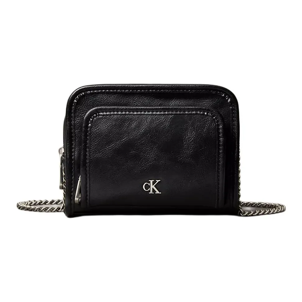 CALVIN KLEIN Полиэстер Camera Сумка Сумка через плечо Женская Черная