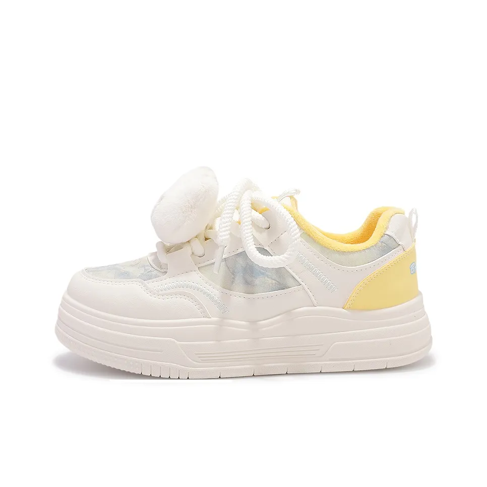 Miss Zhang Низкий Топ Скейтборд Кроссовки Женские Слёза Синий