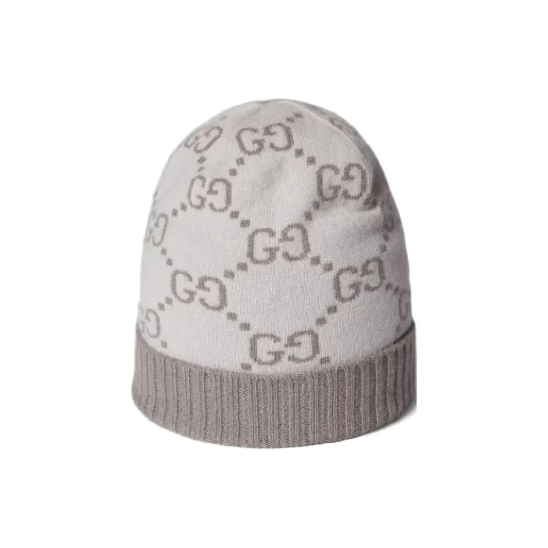 GUCCI GG jacquard Cashmere Beanie