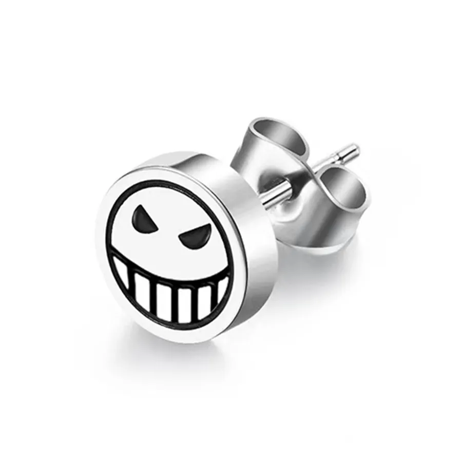 BLESSED BULLET Titanium Steel Stud Earrings Unisex