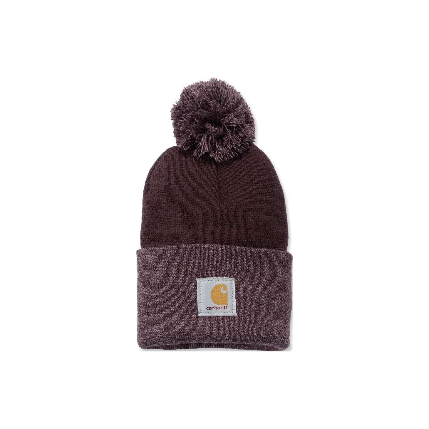 Carhartt Акриловые шапки-бини женские темно-бордовый цвет