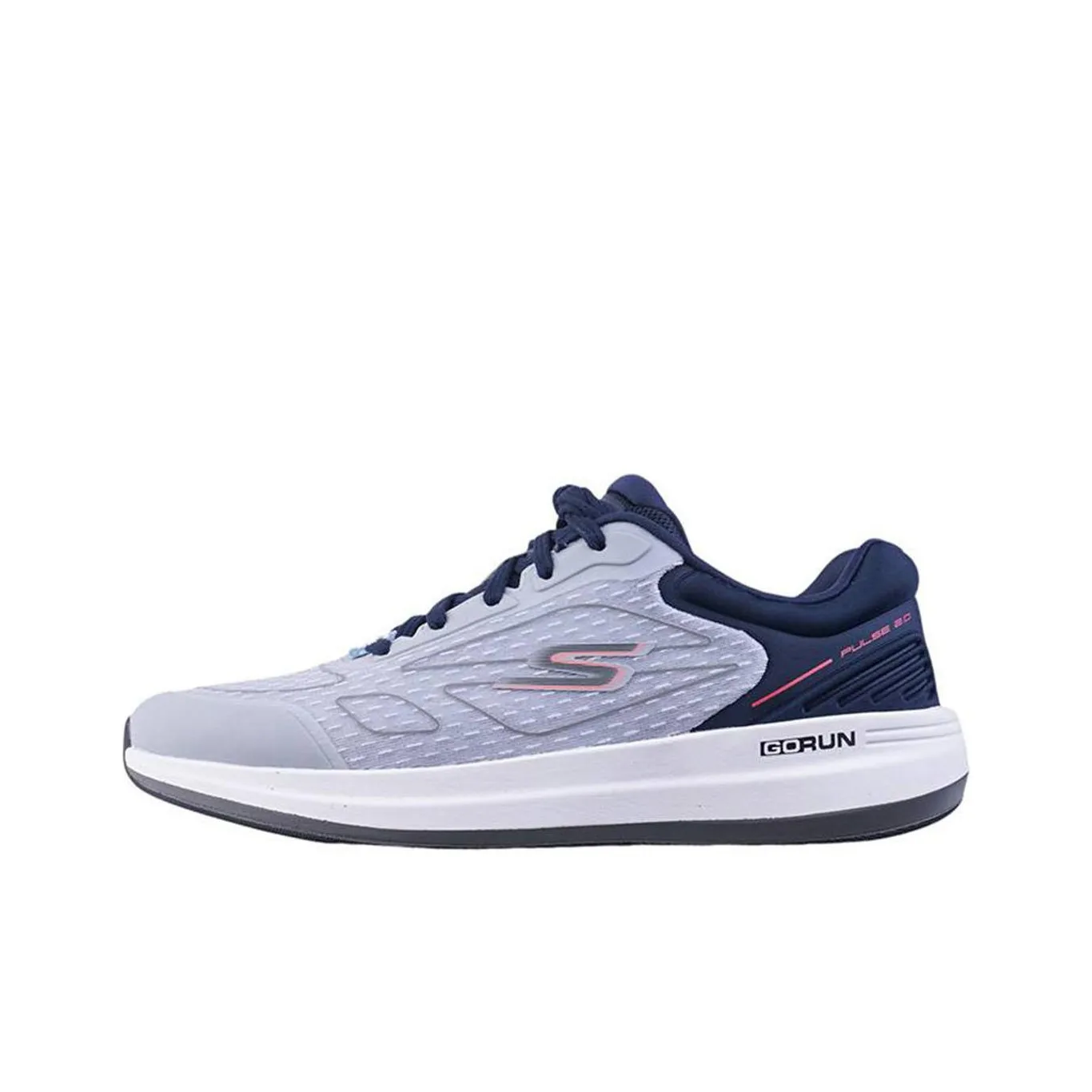 Skechers GO RUN Low Top Running Shoes Men's Gray