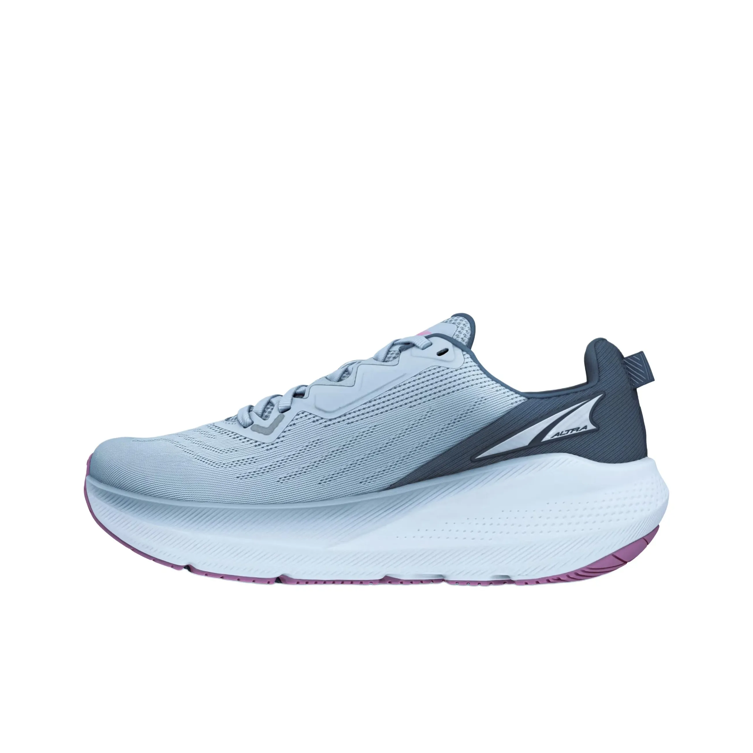 Altra Anti Slip Wear Resistant Low Top Running Shoes Women's Light Blue White