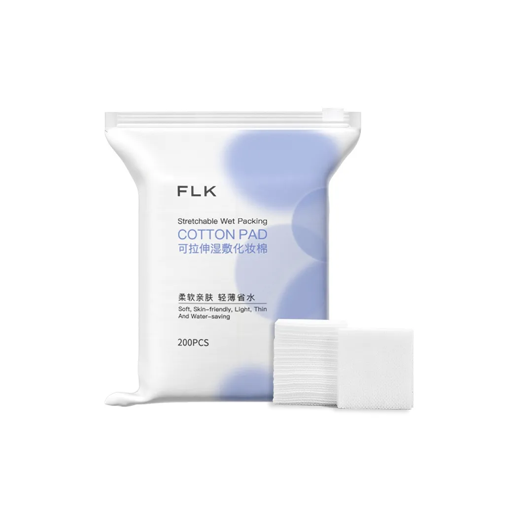 FEILINKA Adjustable Makeup Cotton Facial Application Only 200 Tablets*1 Pack