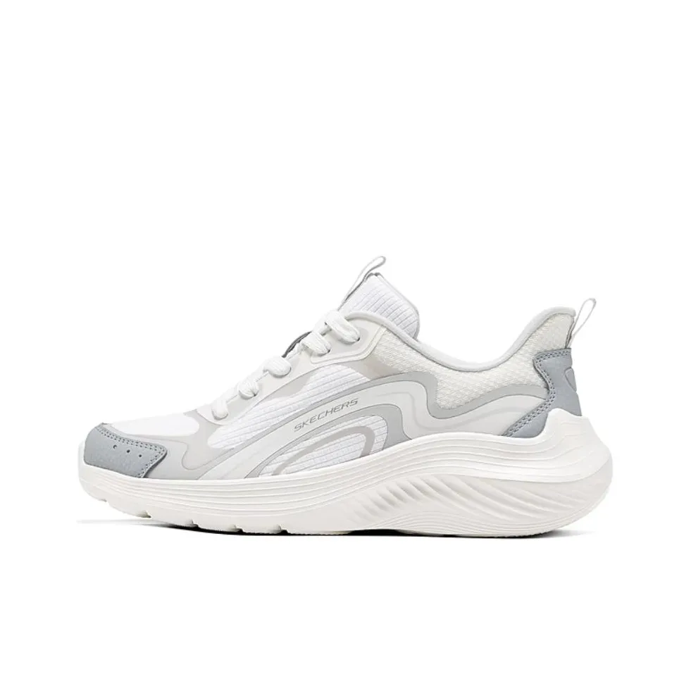 Skechers Bob's SPORT Устойчивая к истиранию Низкая Повседневная Обувь Женская Белая