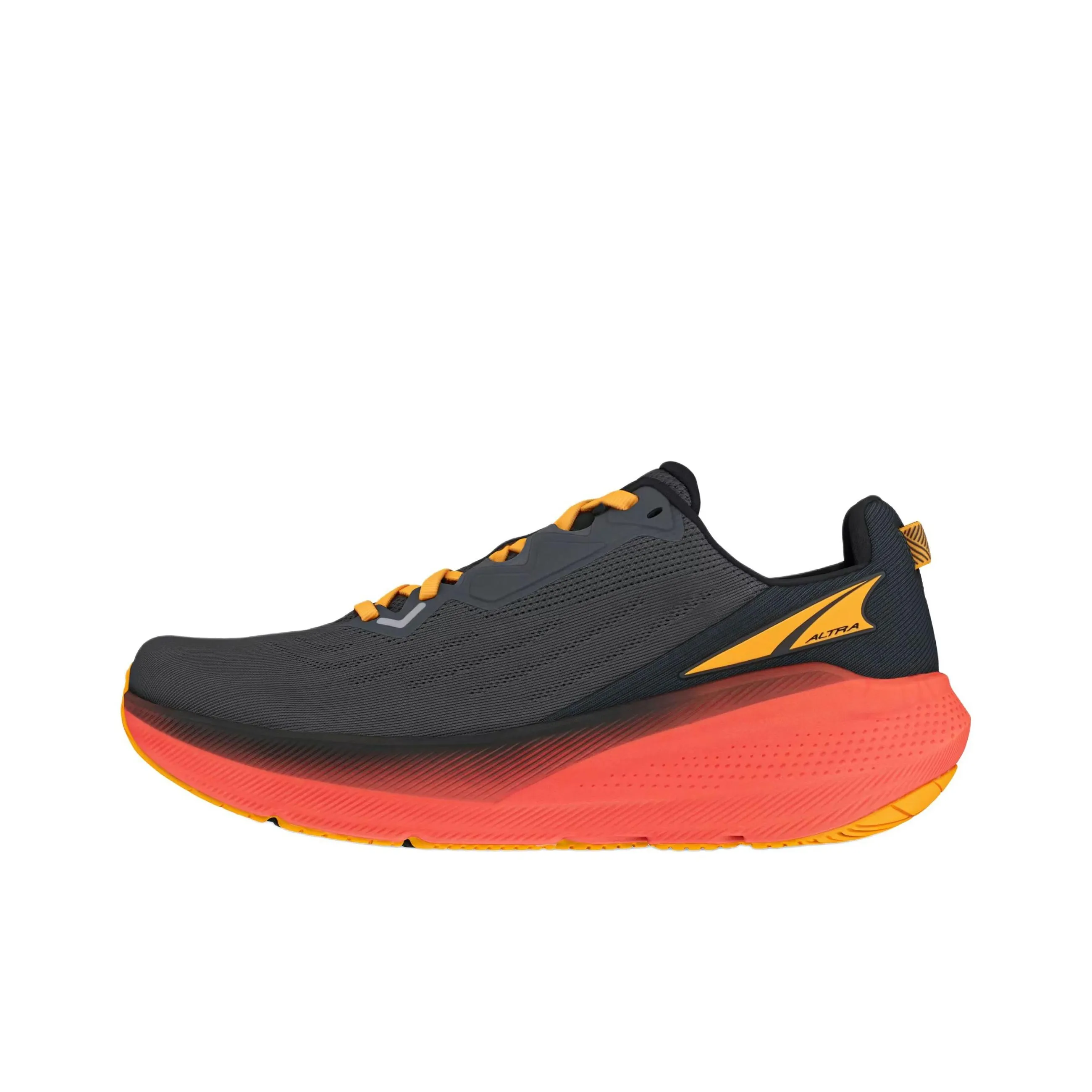 Altra Slip-resistant Abrasion-resistant Breathable Low-Top Running Shoes Men's Black Orange Альтра противоскользящие устойчивые к истиранию дышащие низкие кеды для бега мужские черный оранжевый