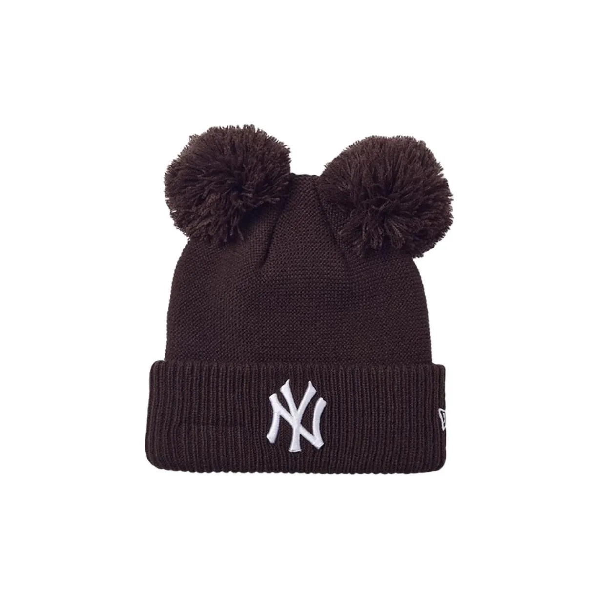 New Era Акриловые шапки-бини унисекс коричневые