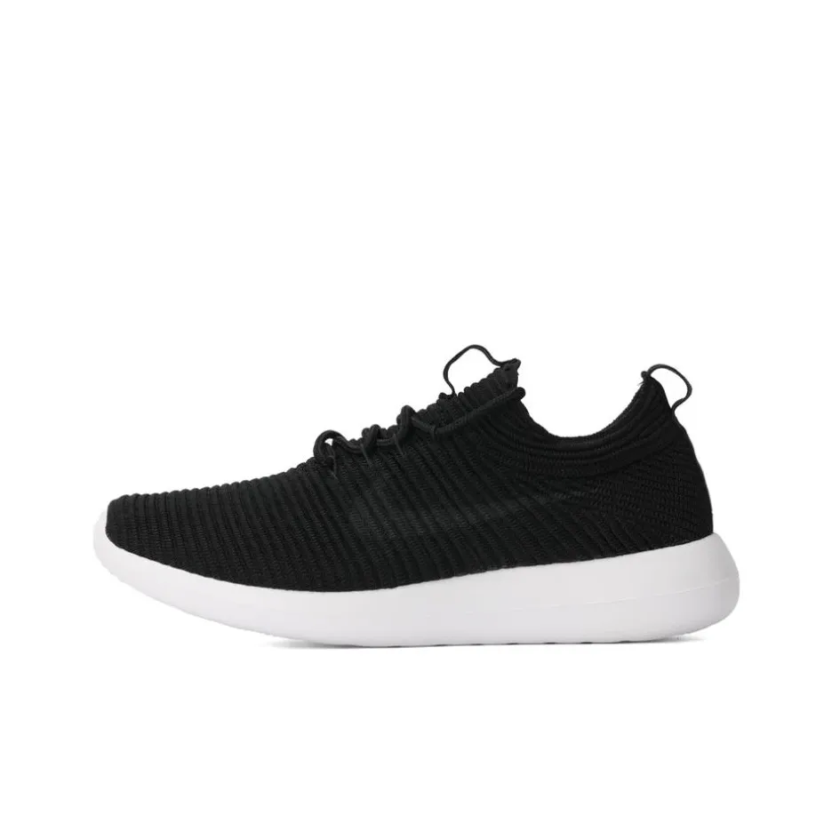 Nike Roshe Two Slip-Resistant Abrasion-Resistant Low Top Casual Running Shoes Women's Black Найк Розе Ту Слип-Резистент Абразион-Резистент Низкий Топ Повседневные Беговые Кроссовки Женские Черные