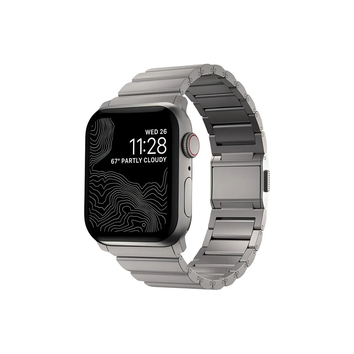 Часы Mr. Strap Полоска Apple Совместимость 49 мм Материал Нержавеющая сталь