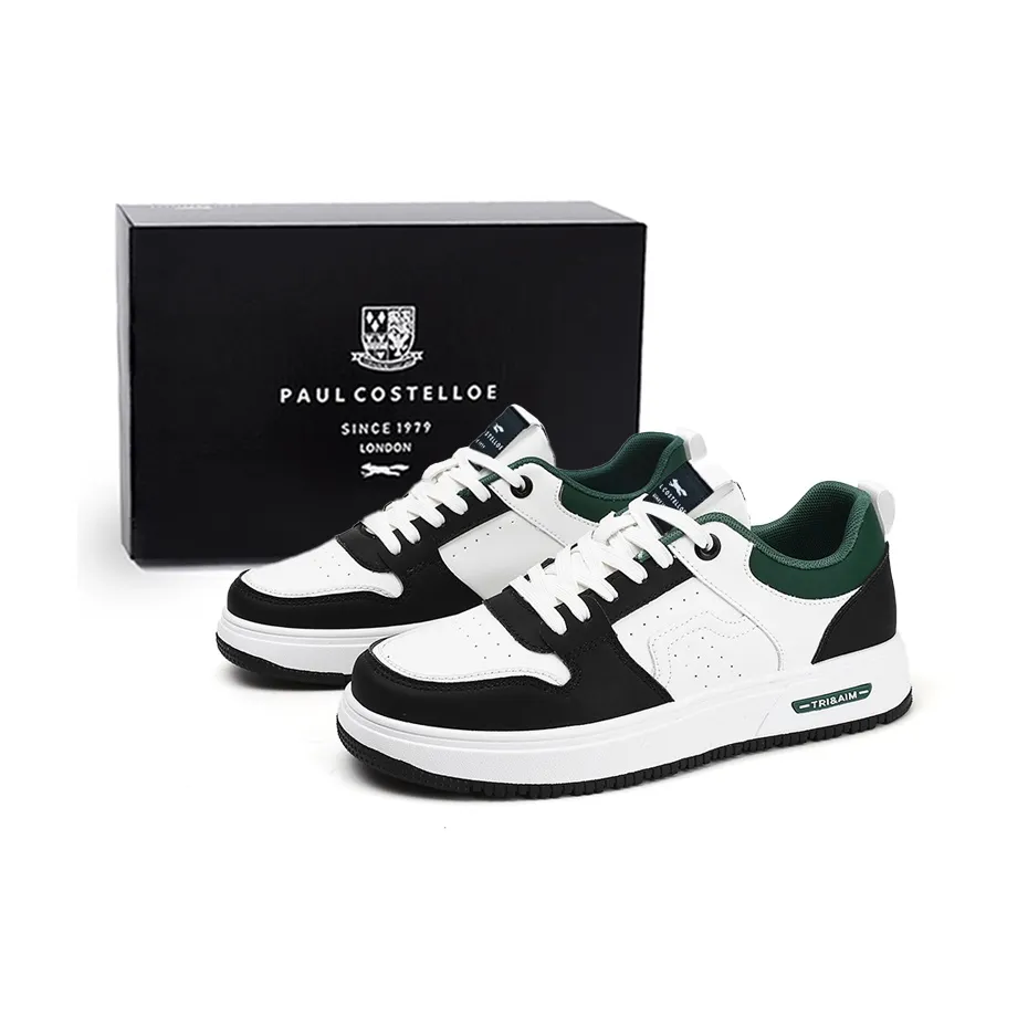 PAUL COSTELLOE Anti Slip Wear Resistant Low Top Skateboard Shoes Men's