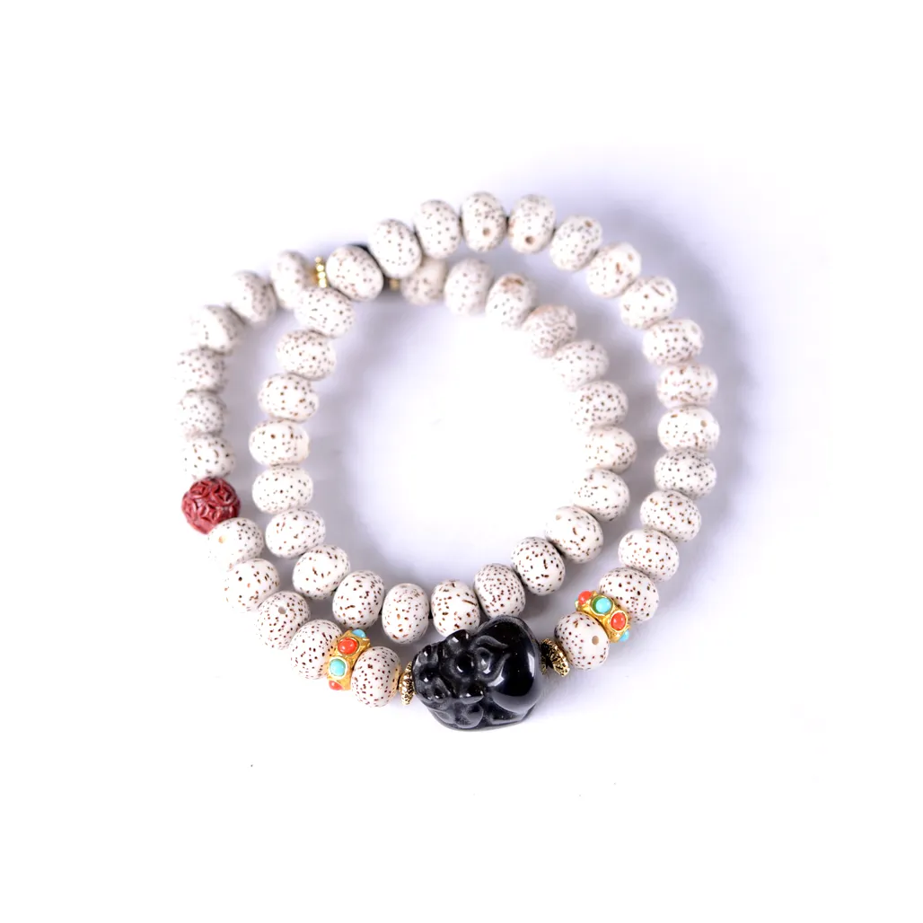 CUISHI Star Moon Bodhi Seeds Bracelets Unisex