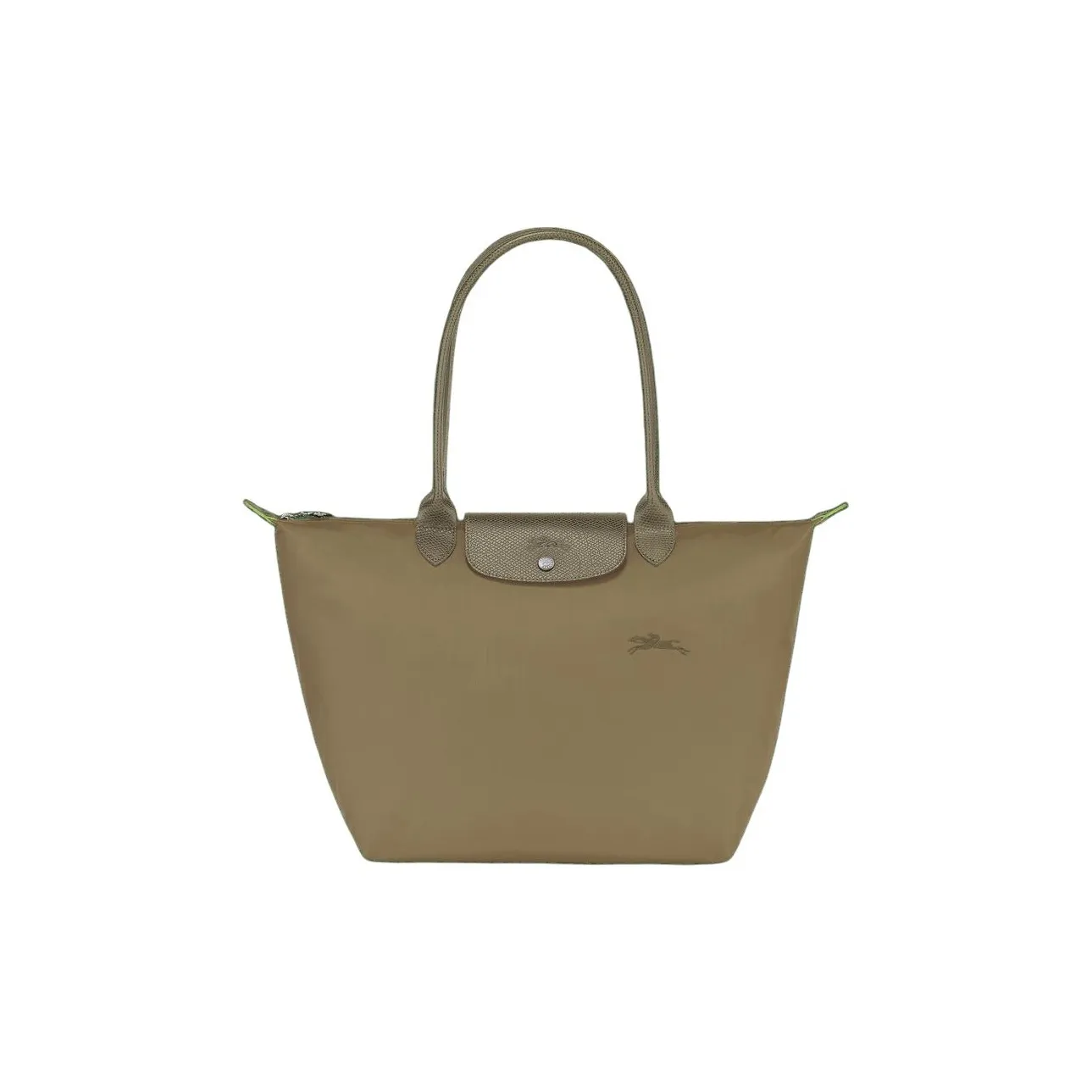 LONGCHAMP Le Pliage Green Полиамид Одно плечо Сумка Большая Женская Корейская Артихок