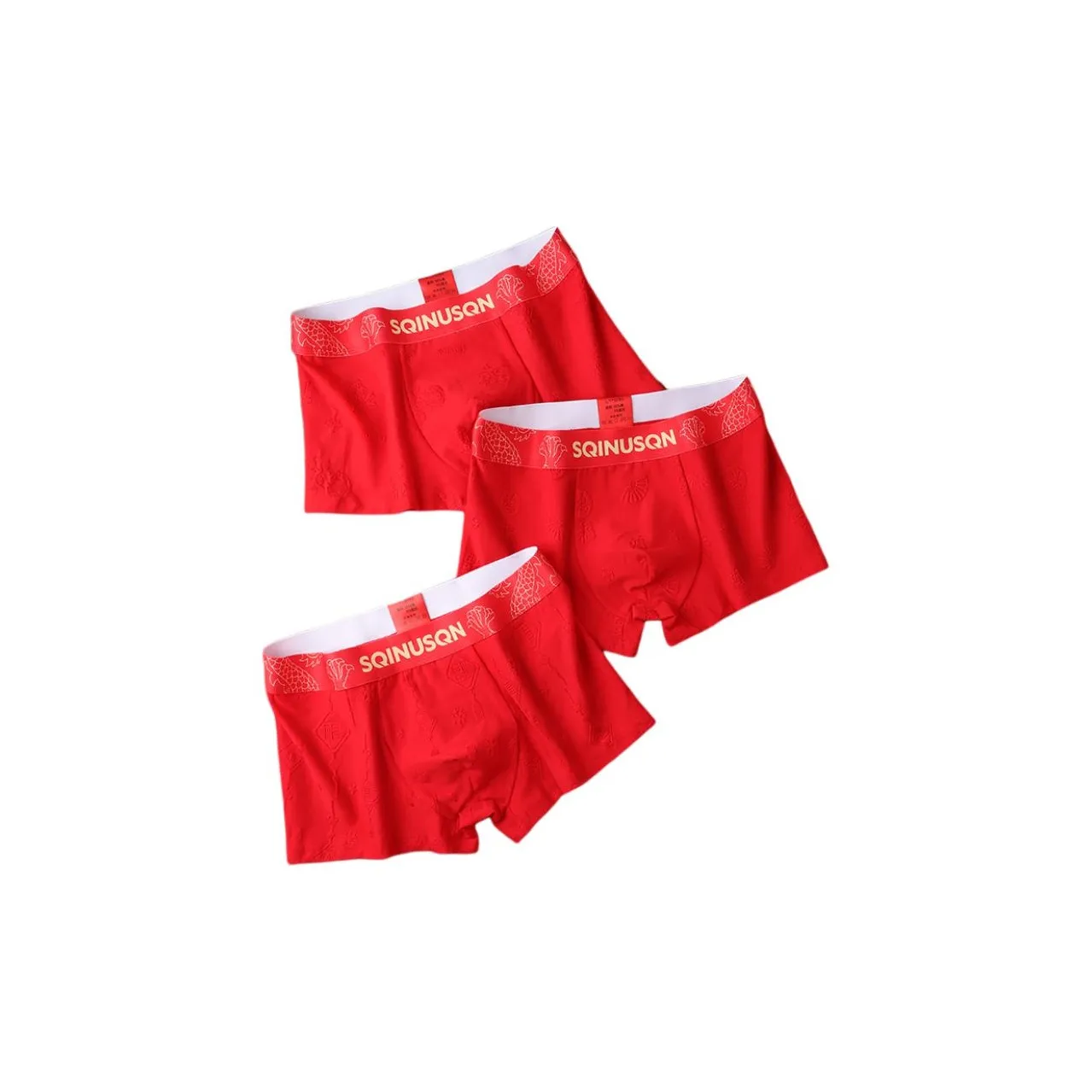 SHIQINUO Мужское нижнее белье 3 штуки