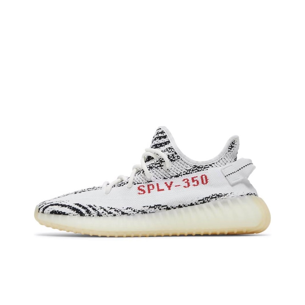 yeezy 350 zebra blue tint
