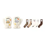웜 Little 강아지 장갑 + 웜 Little 강아지 양말 (5팩 세트)