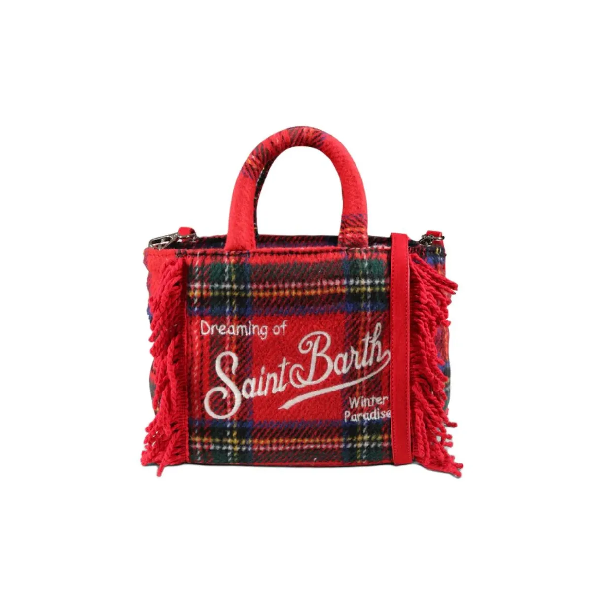 MC2 SAINT BARTHELEMY Polyester Shoulder Bag, Crossbody Bag, Handbag Women's Red