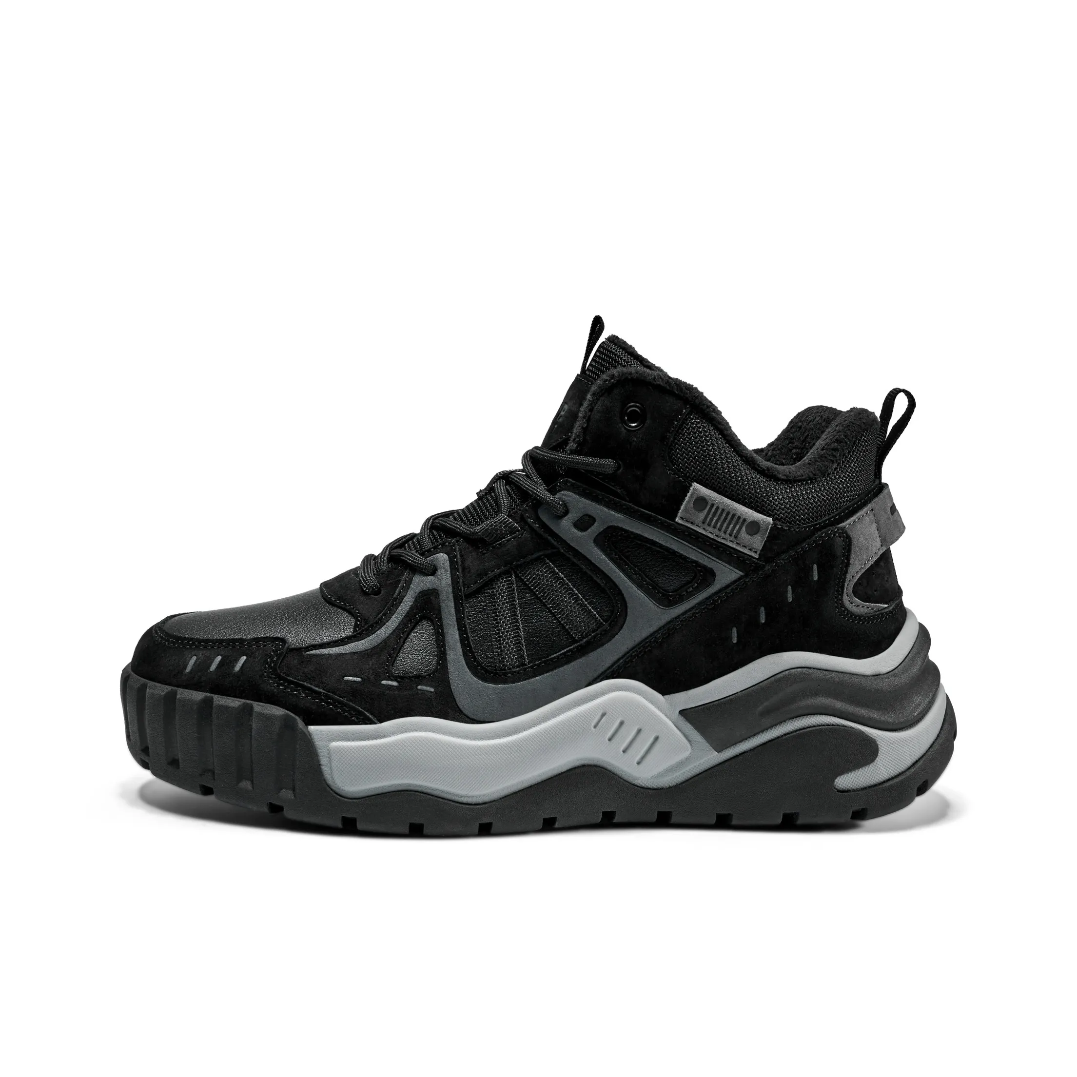 JEEP SPIRIT Термический Водонепроницаемый Устойчивый к истиранию Амортизация Увеличение Высоты Короткий MID Ботинки для снега Мужской