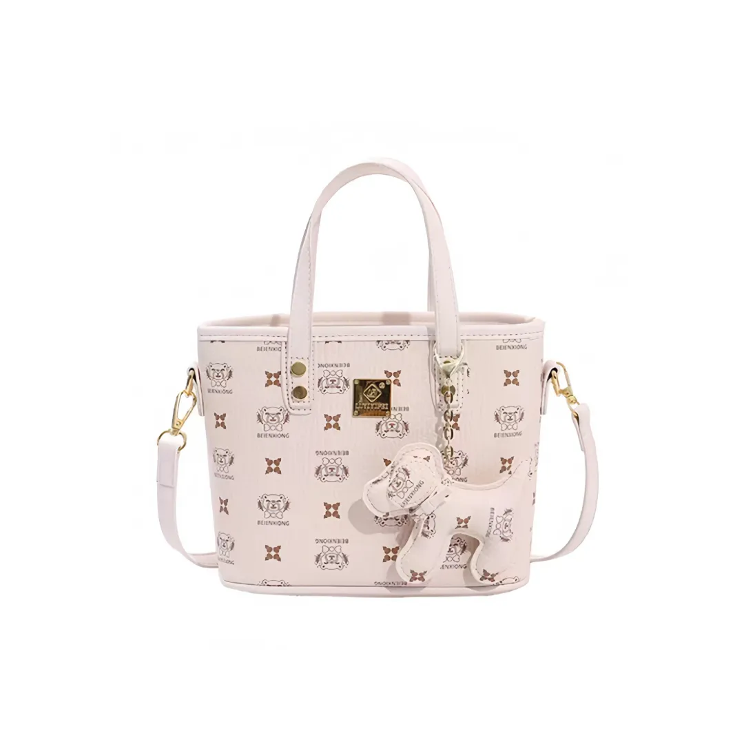 DALO ПУ (полиуретан) Сумка Сумка через плечо Сумка через плечо Женская Экрю Розовый Коричневый