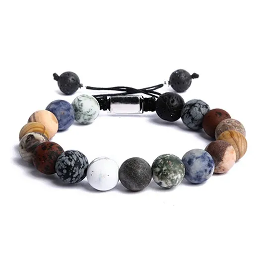 ROGA Плетеные шнурки Браслеты Унисекс