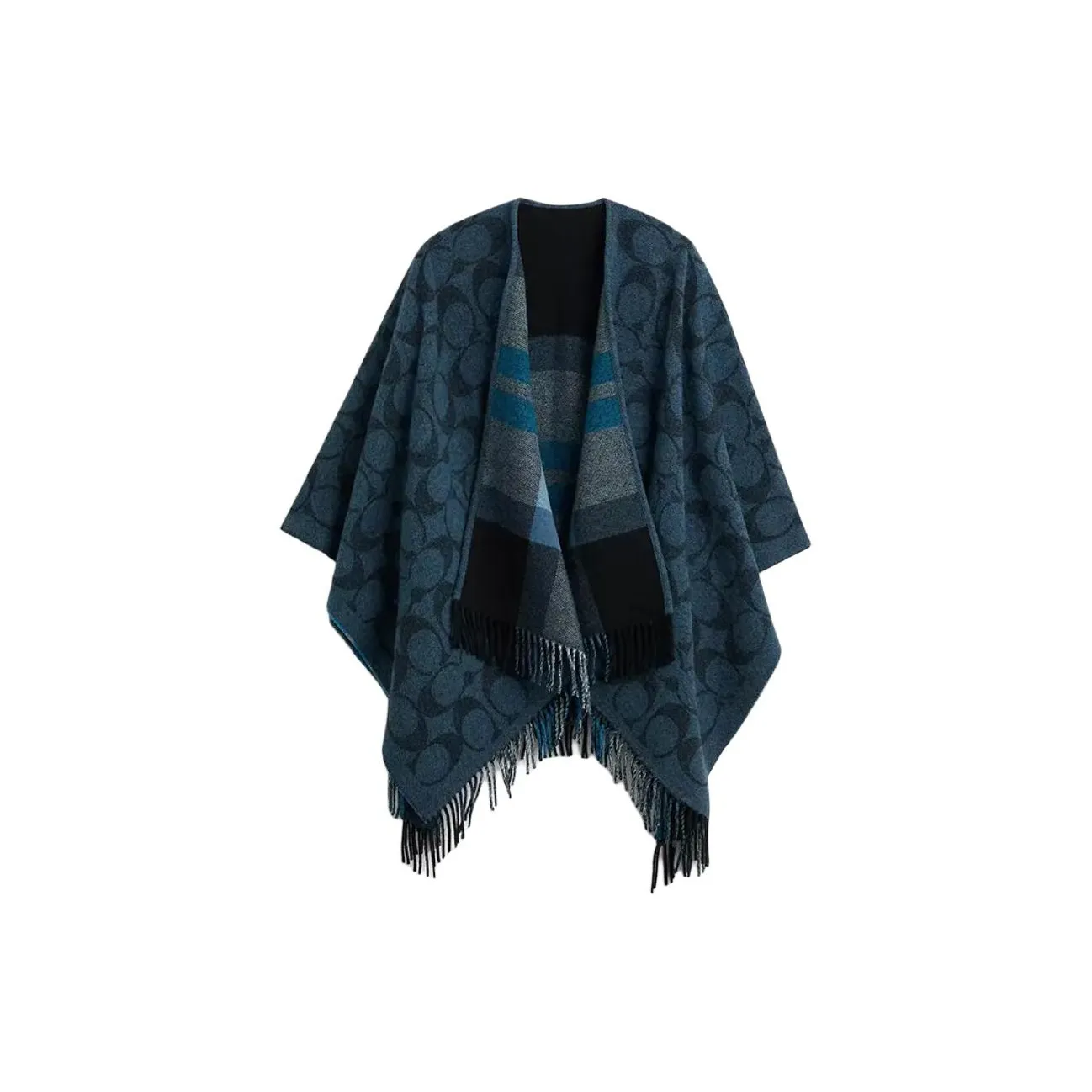 COACH Полиамид Палантины Женские Темно-синий