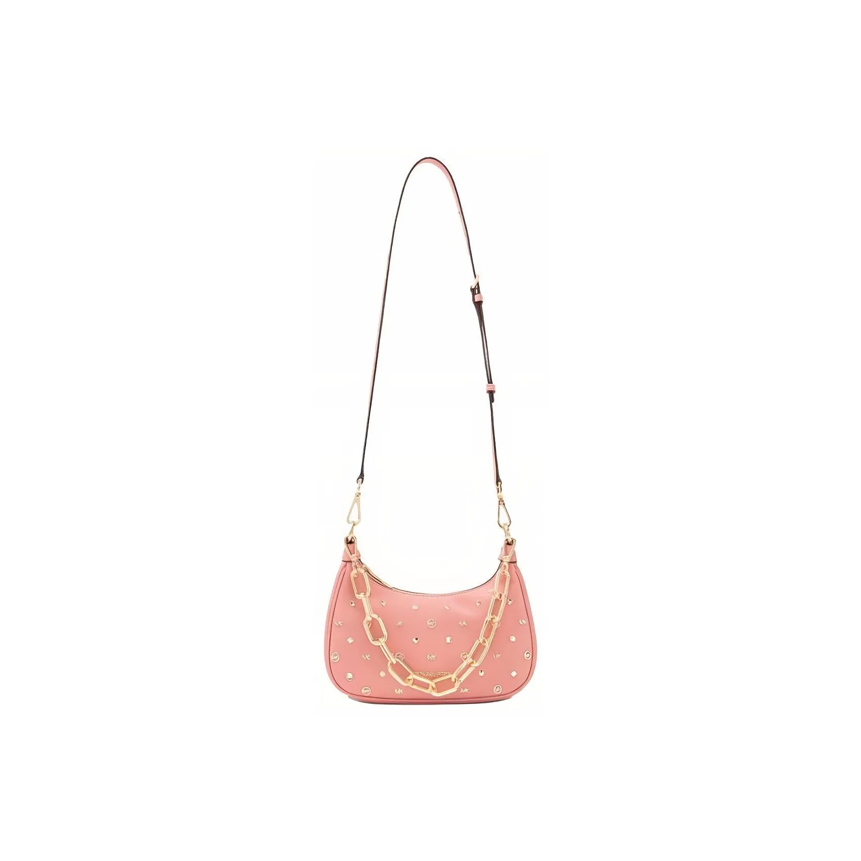 MICHAEL KORS Leather Portable Crossbody Bag Shoulder Bag Women's Pink