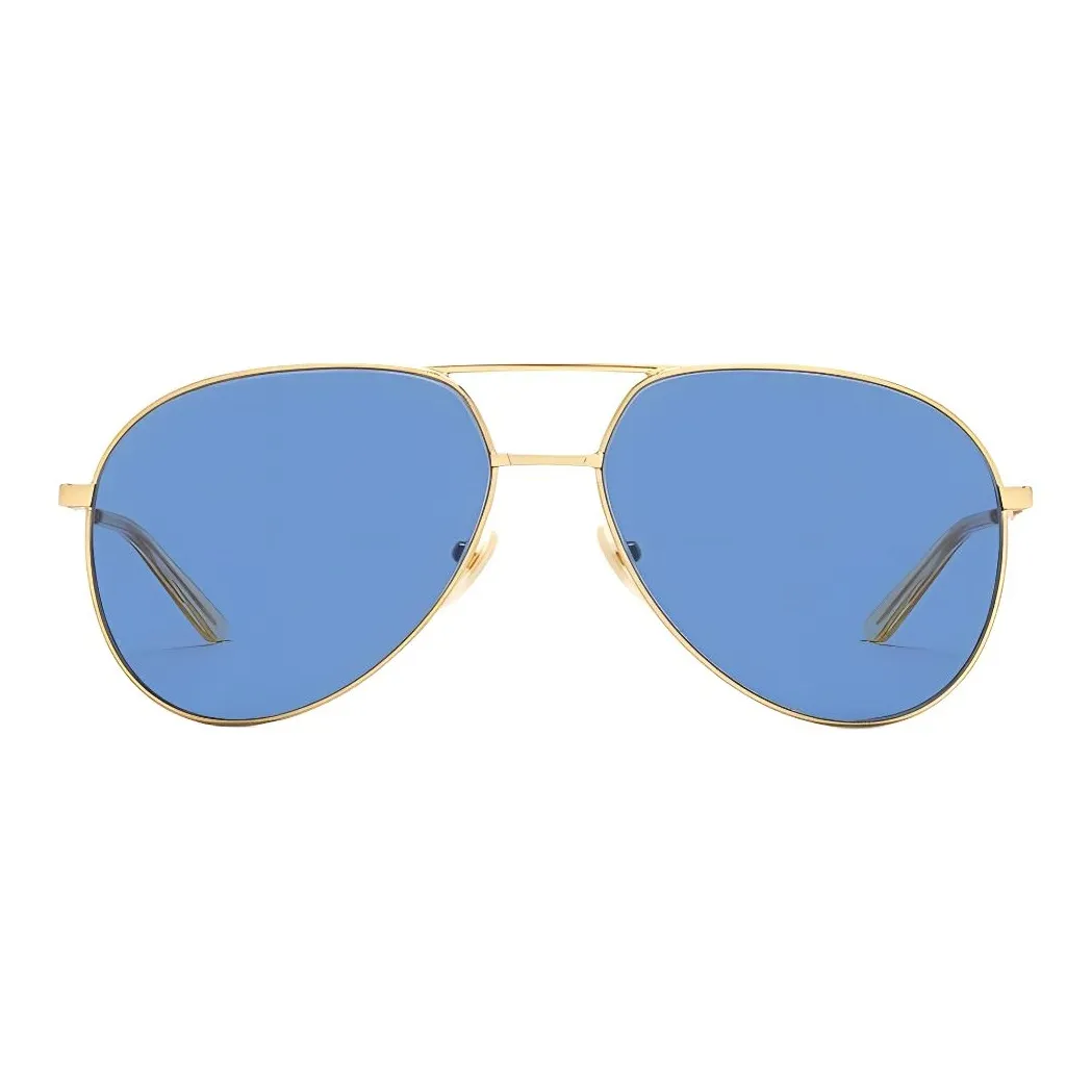 GUCCI Сплав Aviator Солнцезащитные очки Унисекс Золото