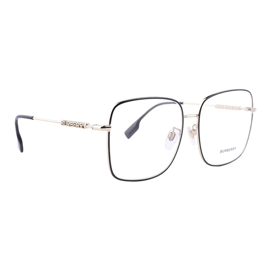 Burberry Металл Квадратные Оправы для Очков Унисекс Черный Золото