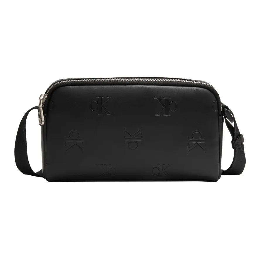 CALVIN KLEIN Сумка через плечо из синтетического материала средний размер мужская космический черный
