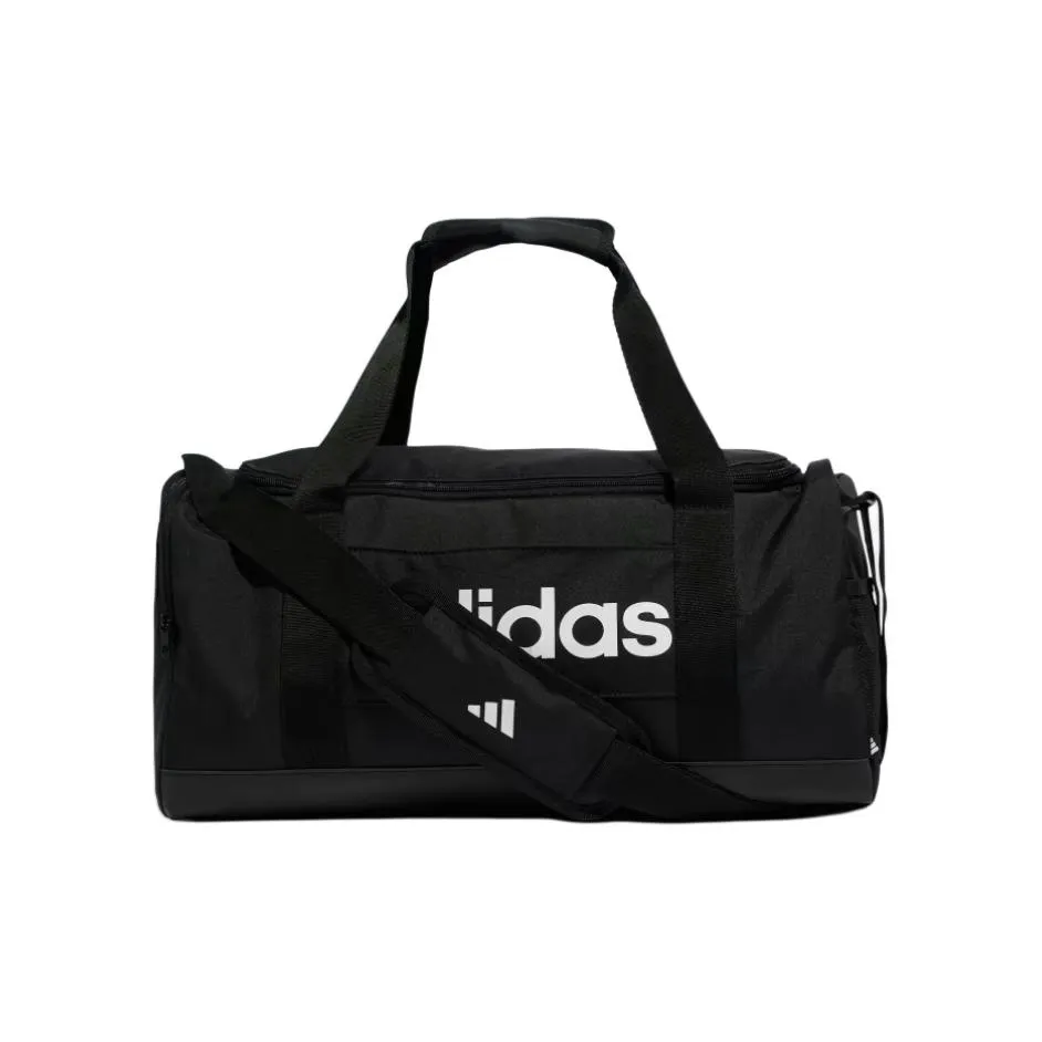 Adidas Полиэстер Холщовая Сумка Переносная Спортивная Сумка Маленькая Унисекс Черная