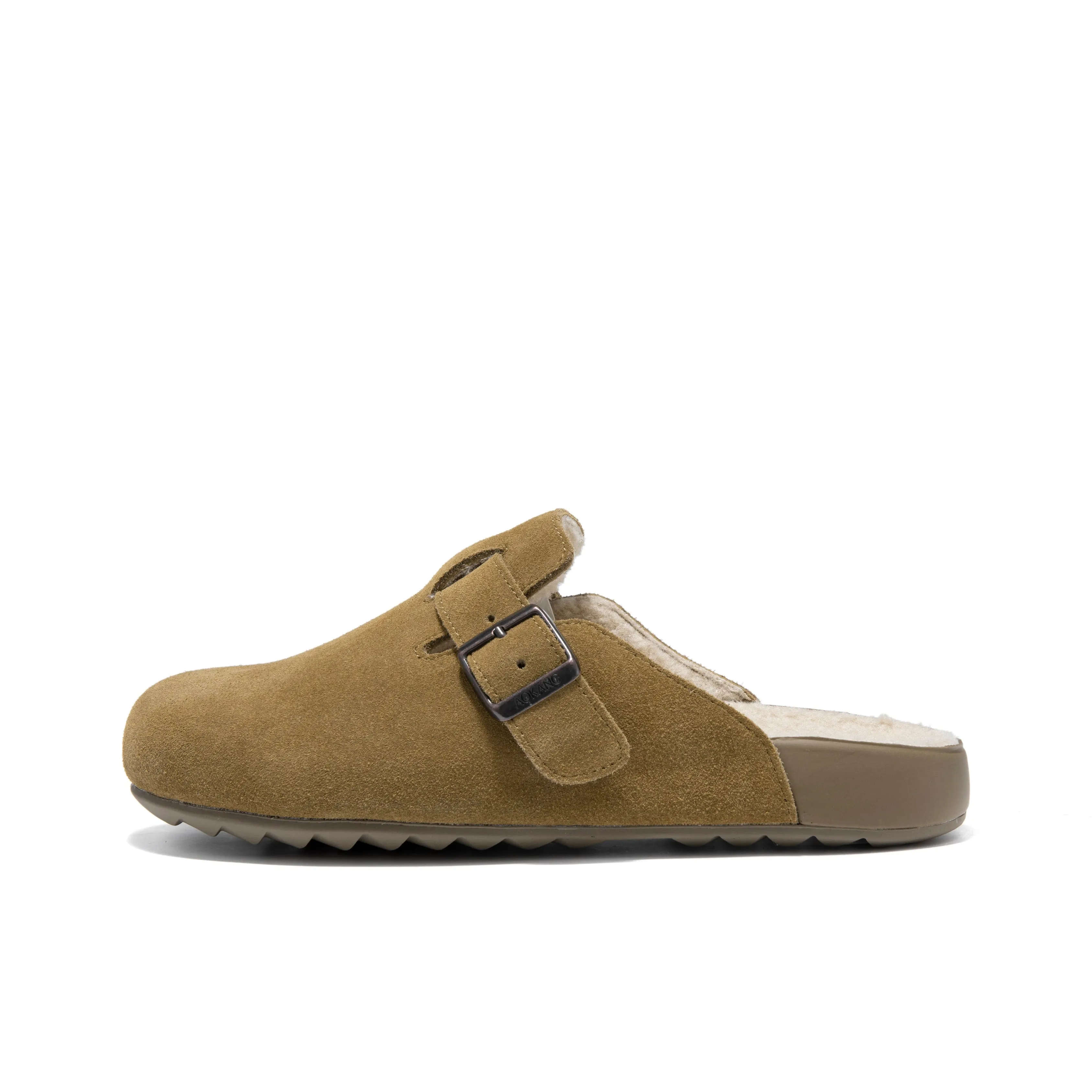 AOKANG Домашние тапочки женские желто-коричневые