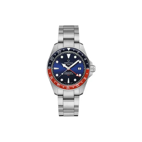CERTINA Механические Мужские Часы Movement 41 мм Синие