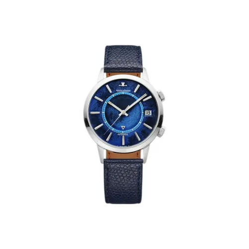 Jaeger LeCoultre Автоматический Механический Движение Мужские Часы 37 мм Синий
