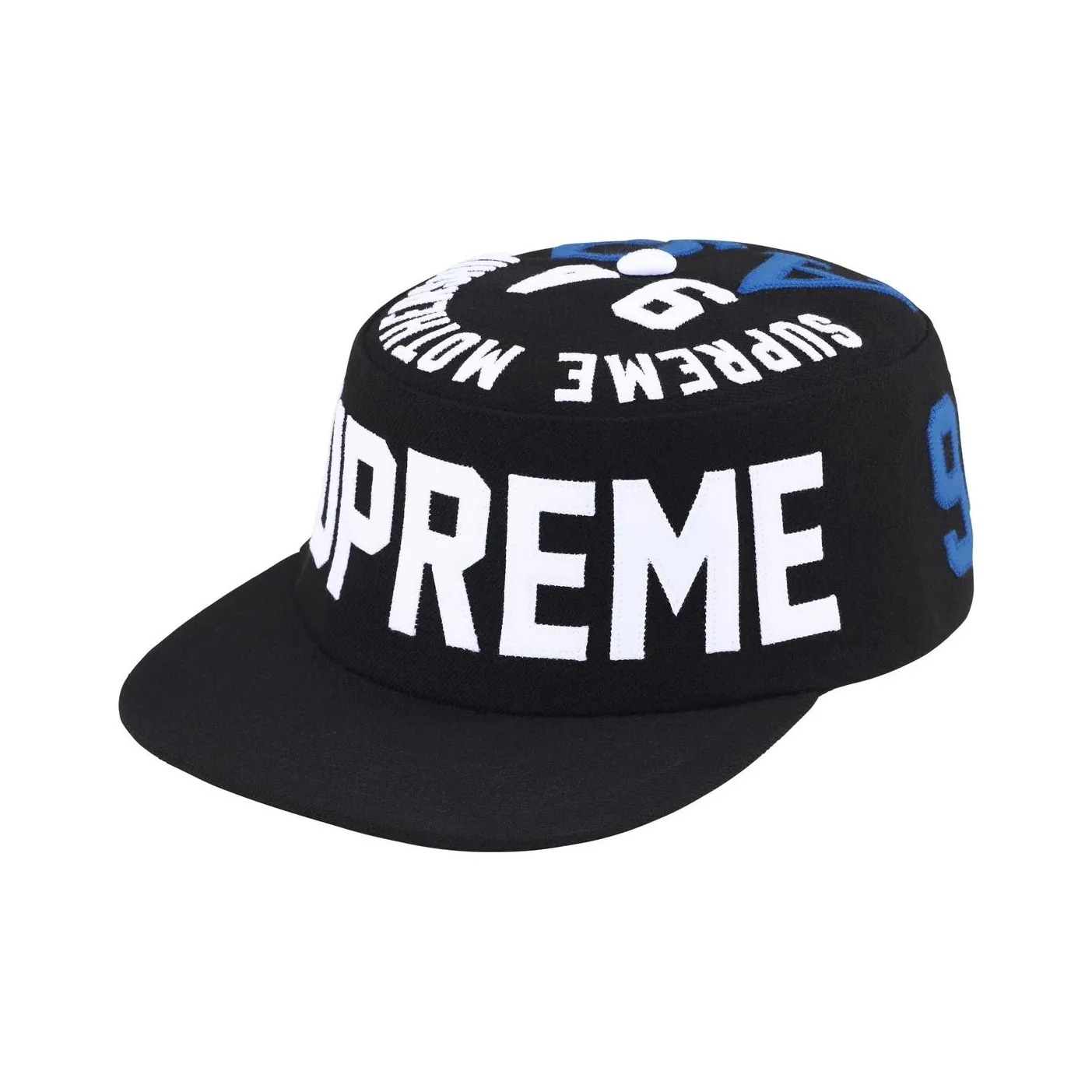 Supreme Alpha Omega Pillbox Hat