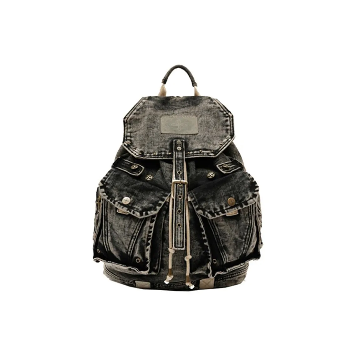 SMFK Cotton Backpack Large Size Unisex Nightfall Color