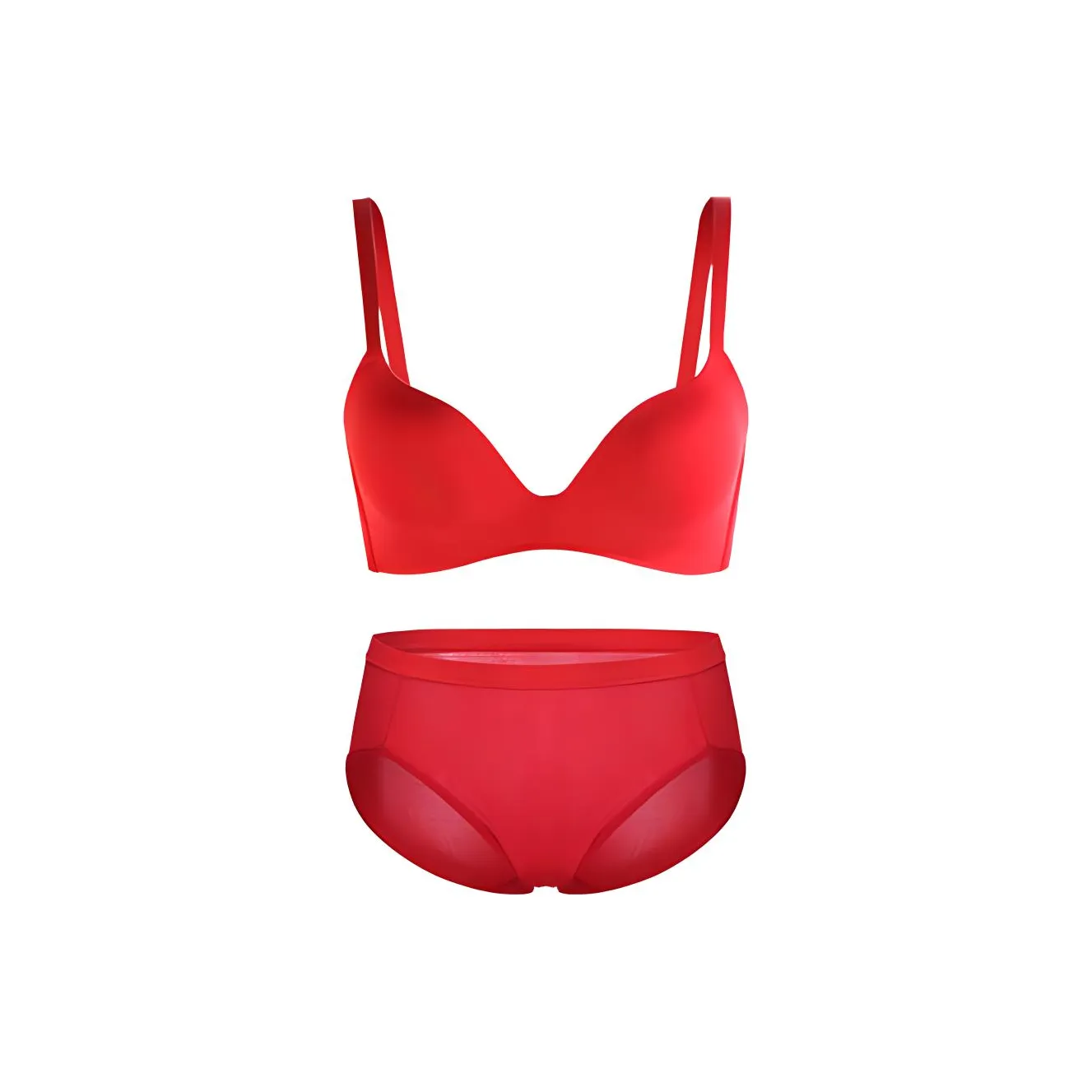 JINSANT Комплект нижнего белья Женское Красное