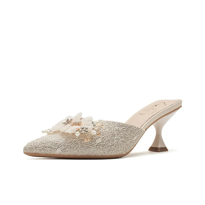 Lanza Домашние тапочки Женские Шампанское