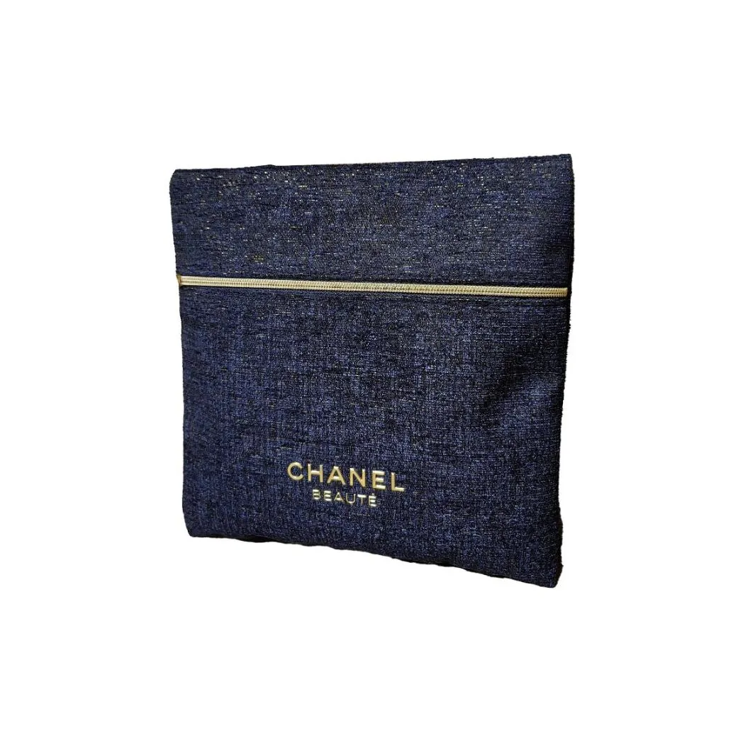 CHANEL Синий Золото Косметический Инструменты Сумка для хранения Портативный