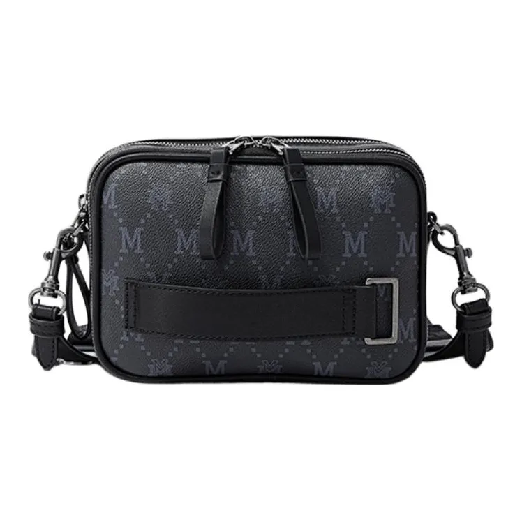 FION Mountain and Sea Journey Series Сумка через плечо из искусственной кожи Мужская Черная