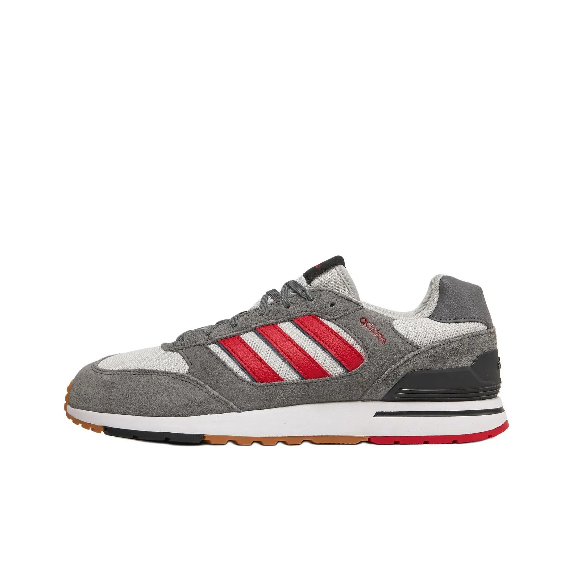 Adidas Run 80s Grey Four Better Scarlet Grey One
