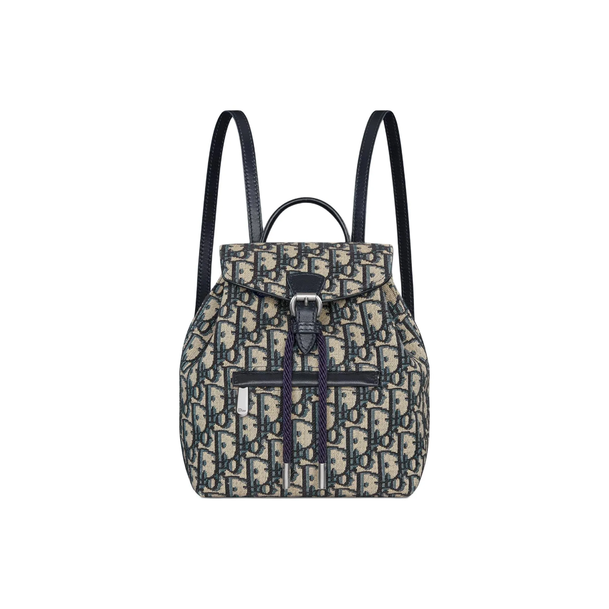 DIOR Cotton Backpack Kids' Beige & Blue