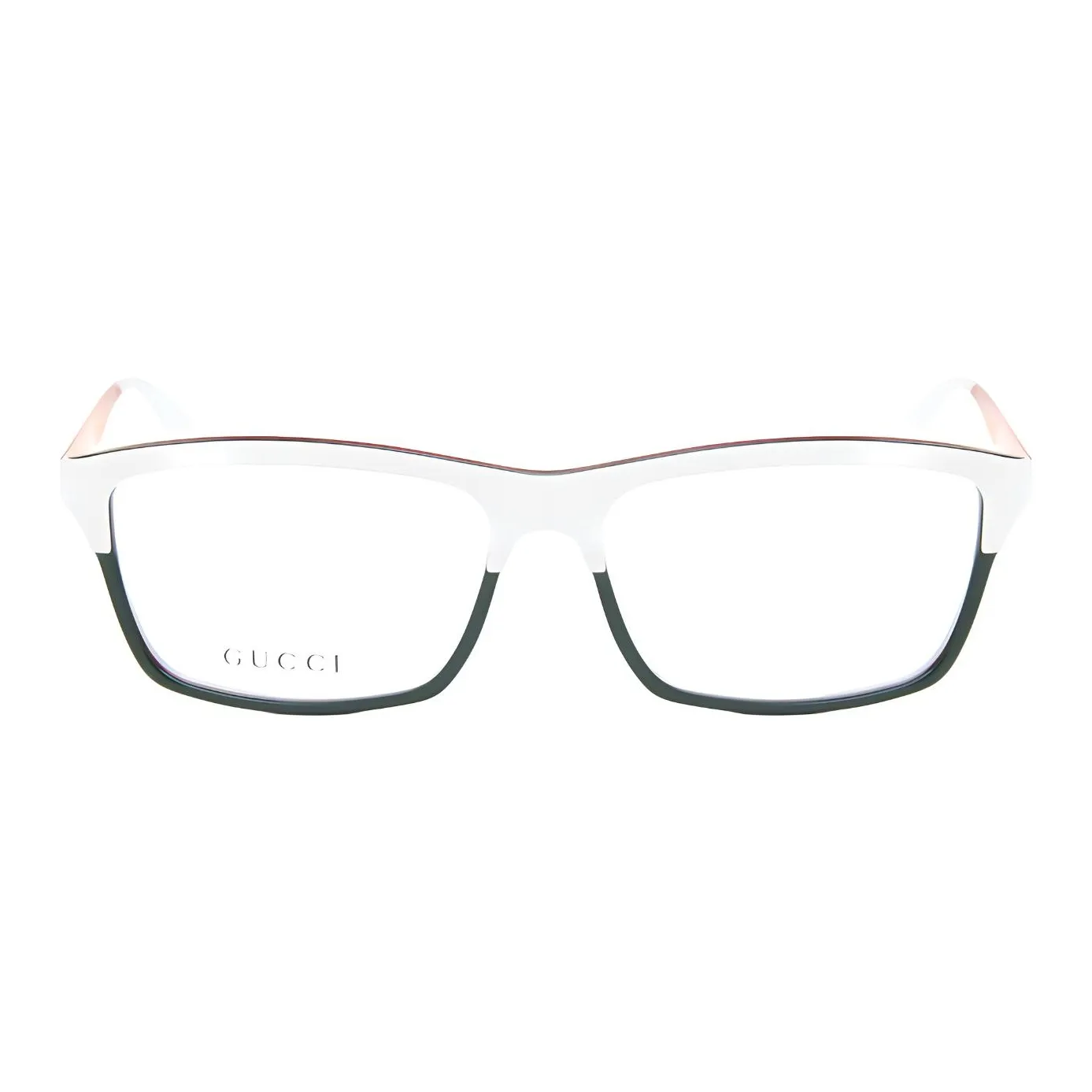 GUCCI Ацетат Прямоугольные Оправы для очков Женские Белые