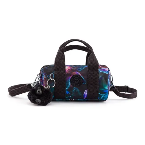 Kipling Клатчи Черный с Light Shadow Орхидея Принт Женские